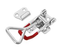 Heavy Duty Trailer Tailgate Latch Assembly for Cargo Door Replacement | Steel Handle Closure, Silver Finish, Easy Operation, Suitable for Trailer Doors, Box Truck Rear Doors and Toolboxes