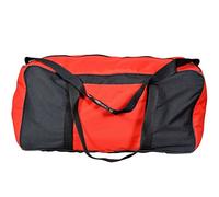 Heavy Duty Training Gym Sports Football Duffle Bag Holdall, Red | H26xW24xD51CM