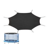 Heavy Duty Trampoline Cover,Trampoline Shade Cover,Durable Bound Edge Design, Resists Wind & Wear, Secure Fastening With Ropes, Easy Installation,for Backyard, Poolside, Outdoor Events