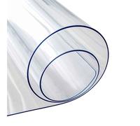 Heavy Duty Transparent Desk Mat - Easy Clean Table Protector for Home, Office, Kitchen & Restaurant - Available in 100x150/160/180cm (39.4x47.2in)