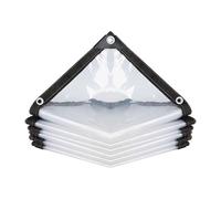 Heavy Duty Transparent Tarpaulin, Transparent Waterproof Tarpaulin, Transparent Cover, for the Patio, Greenhouse, Outdoor, Winter, Garden and