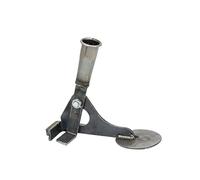 Heavy-duty tree puller, fence post remover, root and stump remover, manual post puller for removing tree stumps, roots and fence posts (steel)