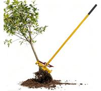 Heavy Duty Tree Root Puller Tool,Stump Remover & Post Extractor with Stand-Up Leverage Design for Fence Posts, Snow Stakes Tough Roots