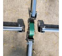 Heavy Duty Tree Stakes and Supports, Palo para Sostener Arbol/Adjustable Tree Straightening Ties for Small Large Leaning Tree, 10 9 8 7 6 5 4 3 Ft High, Anti-toppling(A,4.6ft/1.4m)