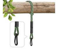 Heavy Duty Tree Swing Ropes, Hammock Tree Straps Hanging Kit, for Outdoor Swings Hammock Playground Set Accessories (2ft,25",Green,1Pack)