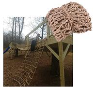 Heavy Duty Treehouse Climbing Rope Net Hemp Cargo Nets for Indoor Balcony & Banister Protection Child Safety Anti-Falling Swing Hammock NetRope Bridge Netting