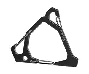Heavy Duty Triangle Carabiner - Stainless Steel Spring Snap Hook, Large Load Bearing Hook | Industrial Strength Triangle Quick Links, Carabiner Clip, Hiking and Outdoor Keychain Gear for Camping
