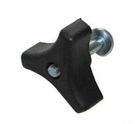 Heavy Duty Triangle Handle Knob Screw Bolt 2PCS for Hayter, for Mountfield