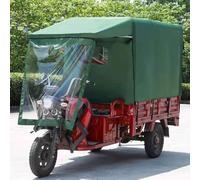 Heavy Duty Tricycle Cover, All-Season Protection with Awning, Easy Entry and Exit Design, Zipper for Antenna