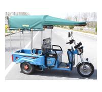 Heavy Duty Tricycle Cover for Adults | Awning Canopy | Easy Access Electric 3 Wheeler Protection | Durable Weather-Resistant Cover for Tricycles