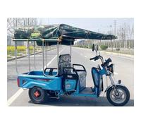 Heavy Duty Tricycle Cover, Waterproof 3-Wheeler Canopy for Adults, Easy Access Electric Trike Awning, 100x80cm Protection for Outdoor Use
