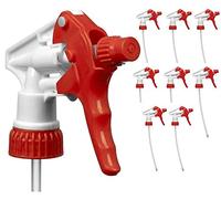 Heavy Duty Trigger Sprayer Replacement for 28/400-32 oz. bottles Sprayer Nozzles Chemical Resistant Spray Head Replacement Part for Plastic Spray Bottles for Gardening Cleaning Watering - 8 pc.