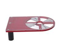 Heavy Duty Trimming Machine Base Plate Adjustable Aluminum Alloy Router Base for 65mm to 132mm Trimmers with Handle for Woodworking and DIY Projects Durable Stable Workbench