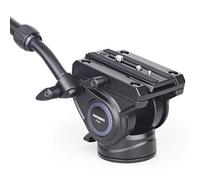 Heavy Duty Tripod Fluid Head-INNOREL F80 Hydraulic Cameras Video Fluid Head with 1/4 and 3/8 in Screws Sliding Plate CNC Professional Panoramic Max Load 24.5lb/12kg for DSLR Camcorders Shooting Film