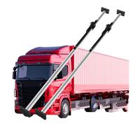 Heavy-Duty Truck Bed Cargo Bar - Adjustable Anti-Slip Stabilizer for Pickup, SUV, Van & Trailers, 2 Pack Support Bars (1830-2200mm/6-7.2ft)