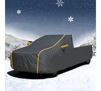 Heavy Duty Truck Cover for Ford F-150 SuperCrew Short Anti-Hail Cover, Outdoor Waterproof Sun Rain Snow Hail Protection Full Exterior, with Reflective Strips