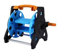 Heavy Duty Tube Storage Roller - Sturdy Steel Build, Convenient Crank Handle | Mobile Hose Reel Carrier for Park Sprinkling, Lawn Watering, Farm Washing Tasks, Backyard Outdoor Use