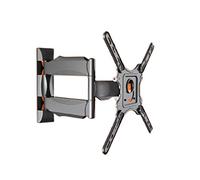 Heavy-Duty TV Mount, Universal Wall-Mounted Bracket with Telescopic Swivel Design, Adjustable Pitch Angle and Hidden Beam Line Support for All TV Sizes
