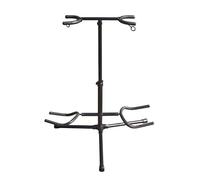 Heavy Duty Twin Double Dual Two 2 Electric Acoustic Guitar Tripod Floor Stand