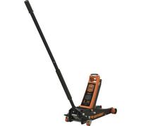 Twin Piston Hydraulic Trolley Jack - 3000kg Capacity - 533mm Max Height - Orange