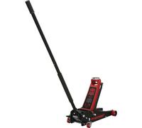 Twin Piston Hydraulic Trolley Jack - 3000kg Capacity - 533mm Max Height - Red