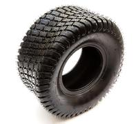 Heavy Duty Tyre 18x9.50-8 Tubeless Herringbone Grass Safe Turf Tread 6 Ply Black For Ride On Lawn Mower Fits 8 Inch Rim Lawnmower 470kg Load Capacity 18 x 9.50-8