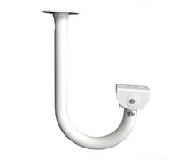 Heavy Duty U Shape Security Camera Mount Bracket, Aluminum Alloy Outdoor Holder with 360° Rotation and Weather Resistant Spray Paint Finish