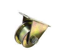 Heavy Duty U Shaped Steel Wheel for Sliding Doors Colorful Channel Wheel V Shaped Iron Pulley 80MM for Heavy Loads Durable and Reliable Performance