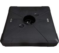 Heavy-Duty Umbrella Base, 80 x 80 x 20 cm, Fillable with Water or Sand, Supports Up to 100 kg, Perfect for Patio, Beach, Garden Stability