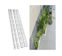 Heavy-Duty Underground Water Management Solutions - 2m Linear Drainage Kit with Outlet for Outdoor Use - Ideal for Patios Sidewalks Gardens & Garages