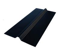 Heavy Duty Universal Opaque Black Pvc Roof Ridge Capping Uniridge - Universal Roofing Verge Capping