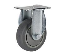 Heavy-Duty Universal Rubber Swivel Wheels for Furniture - Set of 4 Industrial Casters, Smooth Mobility, Perfect for Home and Office Use