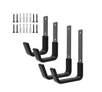 Heavy Duty Utility Hooks for Garage Storage Utility Hooks Wall Mount,Garage Hooks Heavy Duty,Garage Wall Hooks,Hose Holder,Bike Hooks,Ladder Hooks,Chainsaw Hanger,Leaf Blower Hanger (2S & 2M)