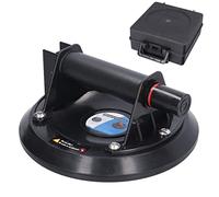 Heavy Duty Vacuum Suction Cup, Glass Lifter with Double Layer Thickened Rubber, 130kg Horizontal and 150kg Vertical Suction Power, Hand Pump Suction Cup for Glass Tile Woodworking