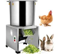 Heavy Duty Vegetable Chopper, Stainless Steel Food Processor, High Output Grinder for Poultry & Livestock Feeding, 50-120 KG/H
