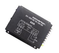 Heavy Duty Vehicle Voltages Reducer Truck Power Supply Adapter 24V-12V Stable Output For Automobile Radio Installation High Powered Step Down Unit