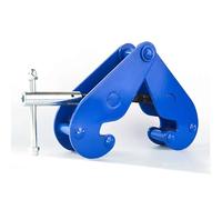 Heavy Duty Vertical Beam Clamp, 22046Lb Load Capacity, Adjustable 3.5In-12.6In Opening, Ideal for Lifting & Stabilizing Beams, 10T Heavy Lifting Equipment,1T/2204lb