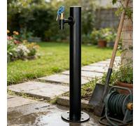 Heavy Duty Vertical Garden Water Column, Antifreeze Hydrant Outdoor Water Dispenser, Free-Standing Garden Tap for Lawn & Garden Irrigation(Style 5,Height: 95cm/37.4in)