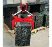 Heavy Duty Vertical Lifting Clamps for Marble and Granite, Adjustable Slab Lifter for Factory Hoisting and Transportation (Opening 6)