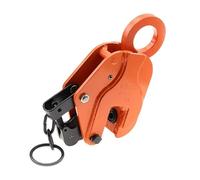 Heavy Duty Vertical Plate Clamp, 10T Capacity, 90Mm Jaw Opening, Durable Lifting Tongs for Safe Lifting and Transportation of Steel Plates,One Color,2T
