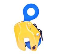 Heavy Duty Vertical Plate Clamp 1T-10T Lifting Capacity, 80mm Jaws for Vertical or Horizontal Lifting and Transportation