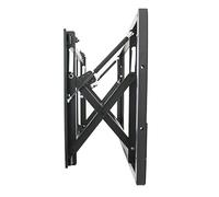 Heavy-Duty Wall Mount Bracket for 45"-86" TVs Hydraulic Adjustable Design Sturdy Reinforced TV Hanger for 75-inch Flat Screens Easy Installation Space-Saving Solution