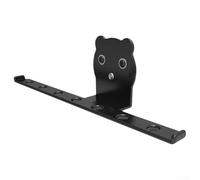 Heavy-duty wall mount bracket for backpack blowers featuring rubber coating to avoid damage and provide organized storage for professional landscapers (1pcs)