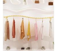 Heavy Duty Wall Mounted Clothes Display Rack - Multi-Purpose Metal Garment Bar for Retail, Wardrobe, Closet Rod, Laundry Room Storage Hanger