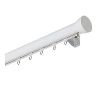 Heavy Duty Wall Mounted Curtain Rods 1-6M Elegant Aluminum Drapery Track Set for Room Divider Bedroom Bay Window Kitchen Bathroom Office (Color: C Size: 400cm/13.1ft)