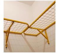 Heavy Duty Wall Mounted Garage Shelving - Metal Wire Floating Storage Rack for Tools, Basement nization, Shop, Shed, Warehouse, Kitchen - & Space-Saving Solution