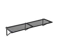 Heavy Duty Wall Mounted Metal Garage Shelving - Floating Storage Rack for Tool nization, Basement, Shed, Kitchen, Pantry & Warehouse - Commercial Grade Metal Shelving Units