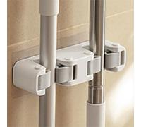 Heavy Duty Wall Mounted Mop and Broom Holder Clips with Non Marking, Suitable for Organizing Cleaning Tools, Garden Utensils, and Office Equipment Efficiently (B)