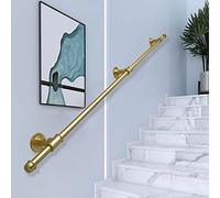 Heavy Duty Wall Mounted Wrought Iron Banister Bracket Kit200kg Load ty Railing Support for Safe Home Foot Rail & Balustrade Installation