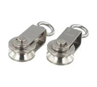 Heavy Duty Wall Pulley 500kg Load for Heavy Duty Wall Pulley | V-groove design, 500kg max load, wall mounted, smooth sliding, heavy duty gate hardware